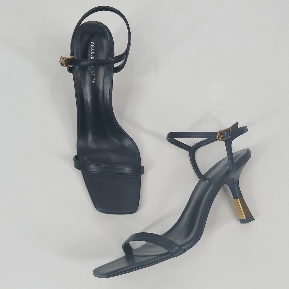 Charles & Keith Squared Heel Sandals